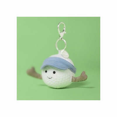 Jellycat Amuseables Sports Golf Bag Charm New Zealand | QONXP1074